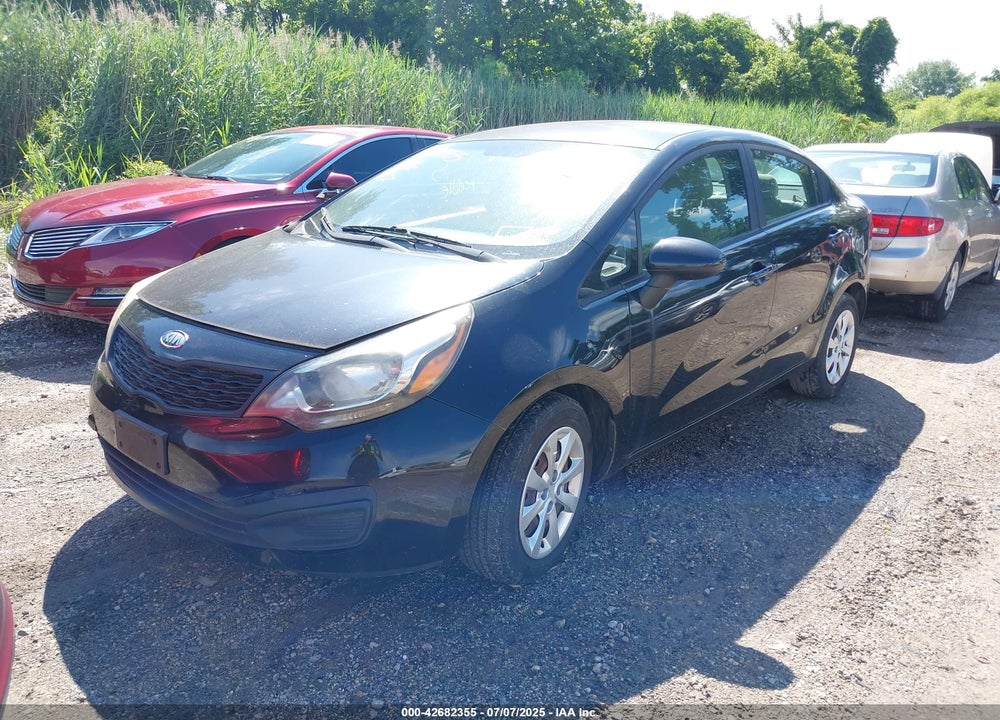 2013 KIA RIO LX VIN: KNADM4A3XD6099285