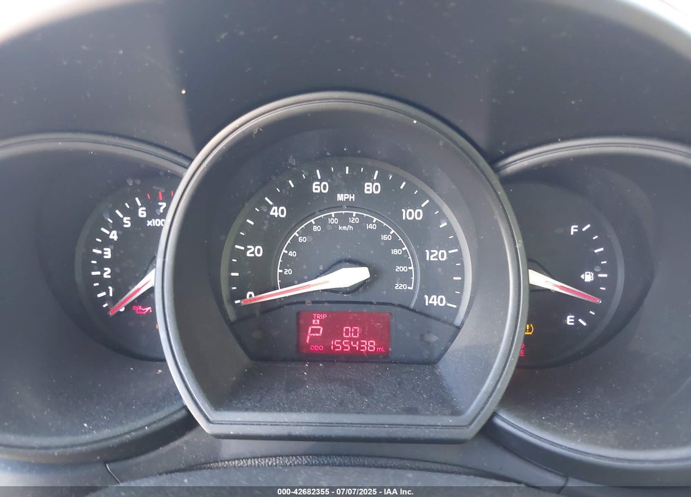 2013 KIA RIO LX VIN: KNADM4A3XD6099285