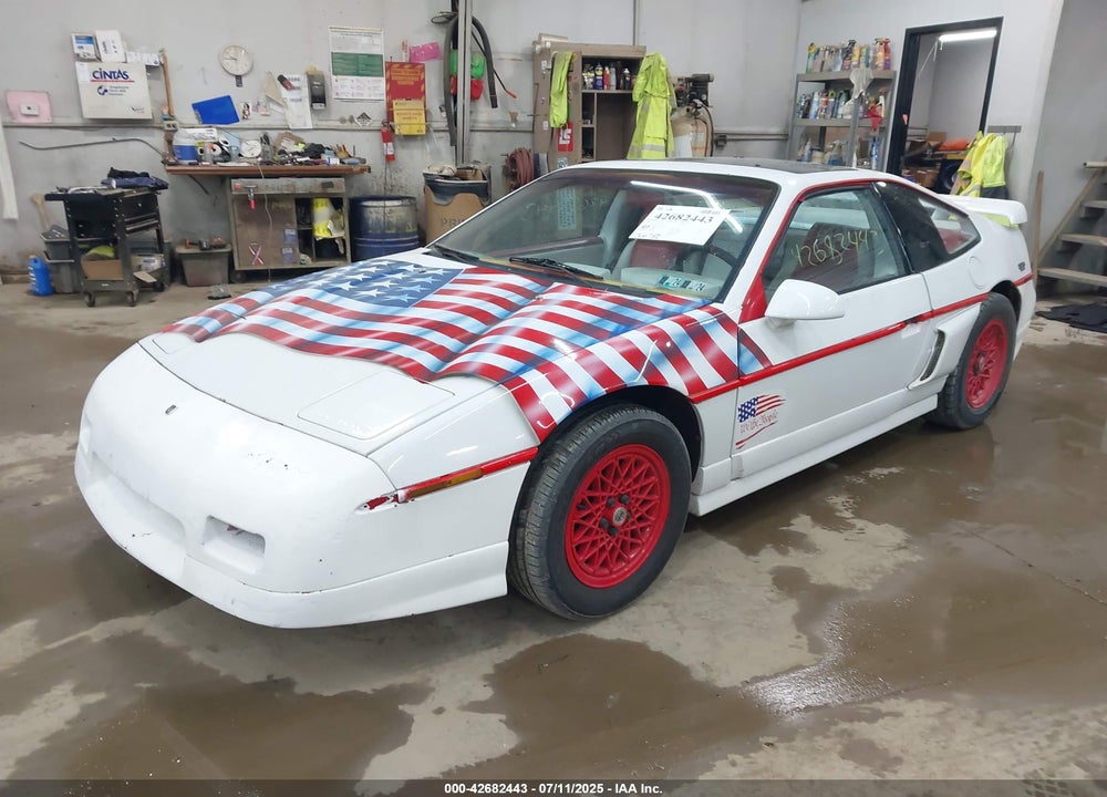 1988 PONTIAC FIERO GT VIN: 1G2PG1198JP202997