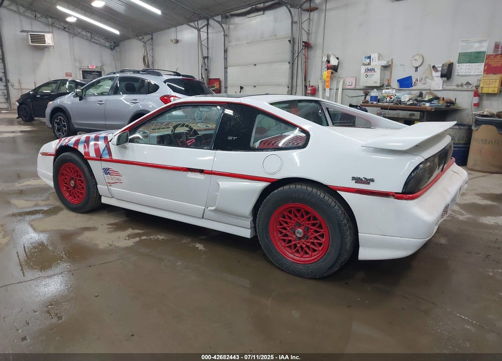 1988 PONTIAC FIERO GT VIN: 1G2PG1198JP202997