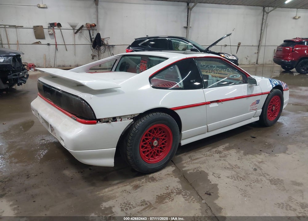 1988 PONTIAC FIERO GT VIN: 1G2PG1198JP202997