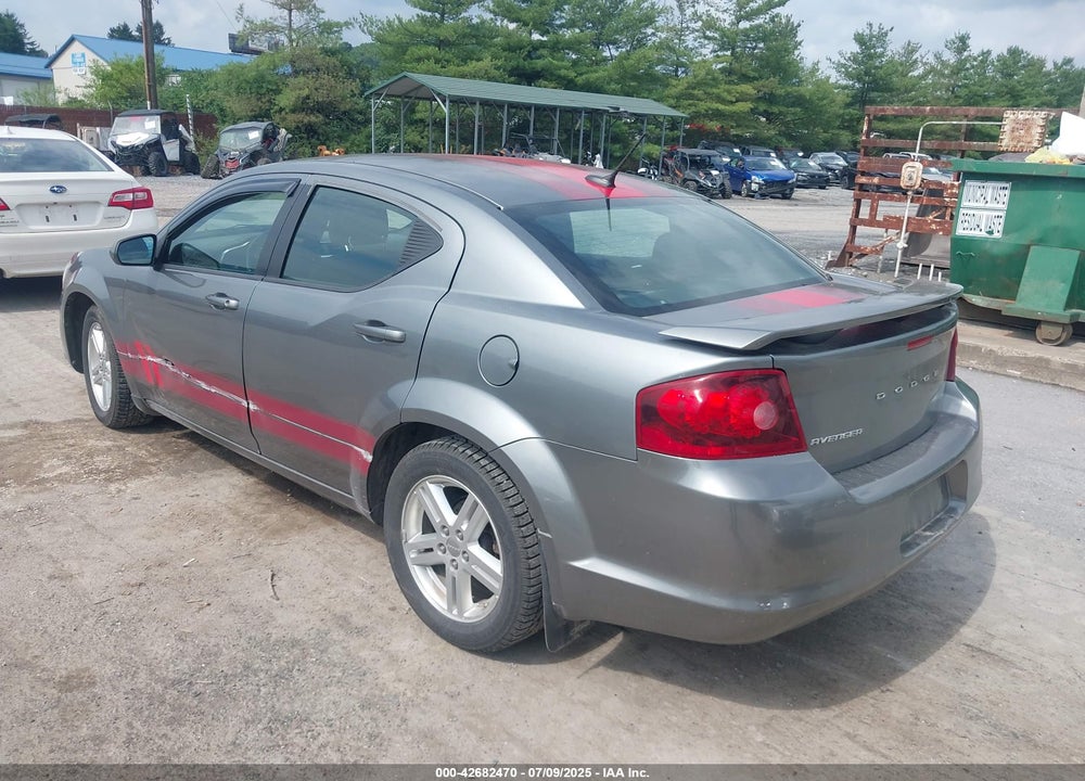 2011 DODGE AVENGER VIN: 1B3BD1FB4BN617226