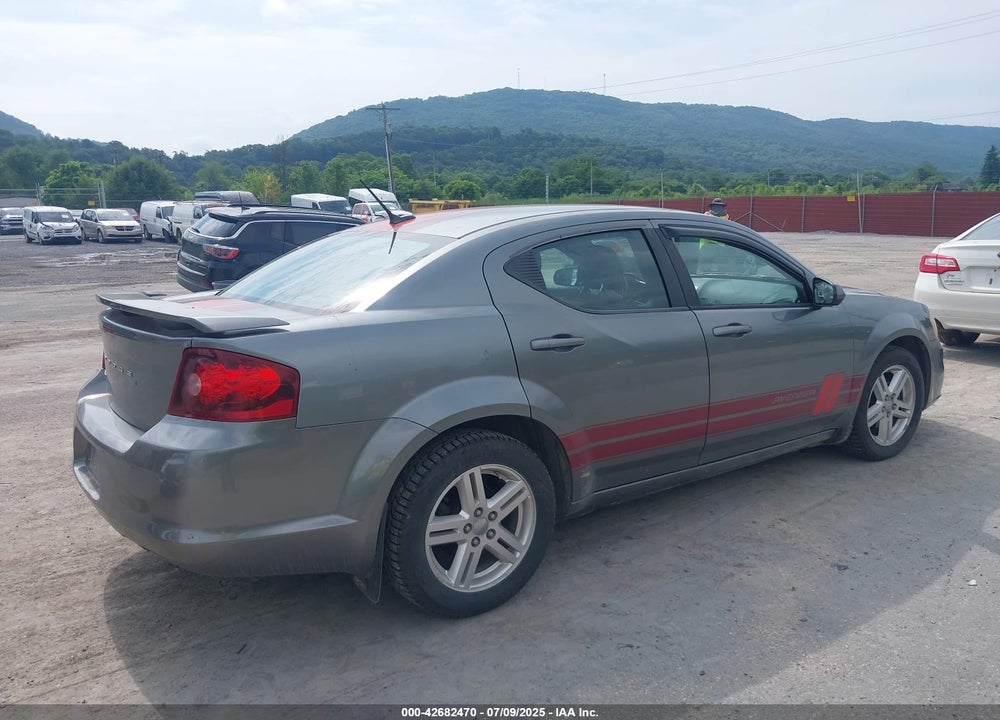 2011 DODGE AVENGER VIN: 1B3BD1FB4BN617226