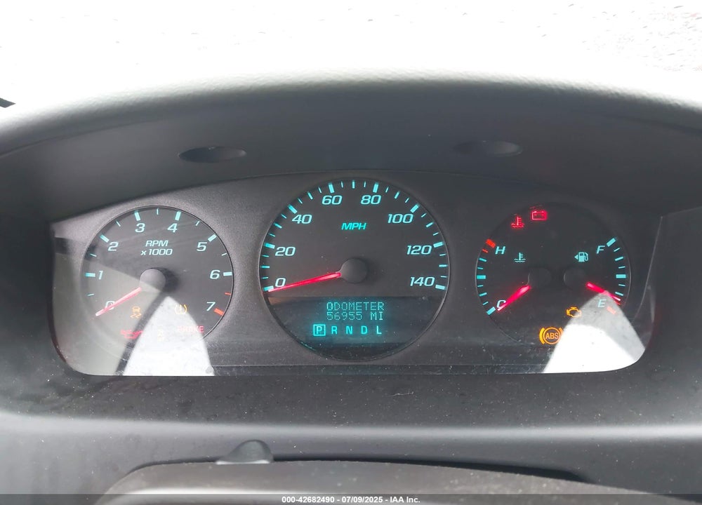 2013 CHEVROLET IMPALA VIN: 2G1WF5E35D1221816
