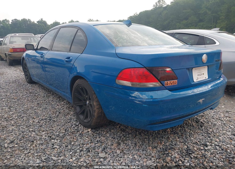 2006 BMW 750LI VIN: WBAHN83506DT59499
