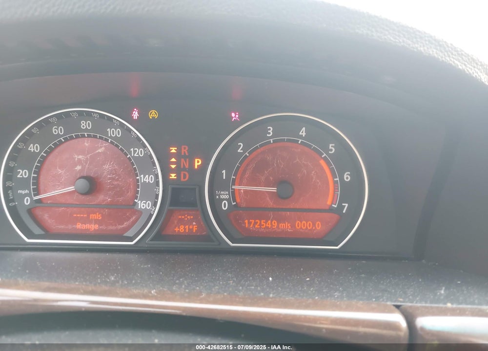 2006 BMW 750LI VIN: WBAHN83506DT59499