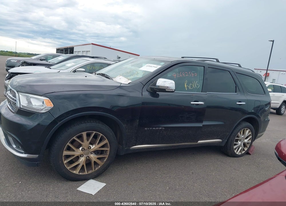 2014 DODGE DURANGO VIN: 1C4SDJET5EC314304