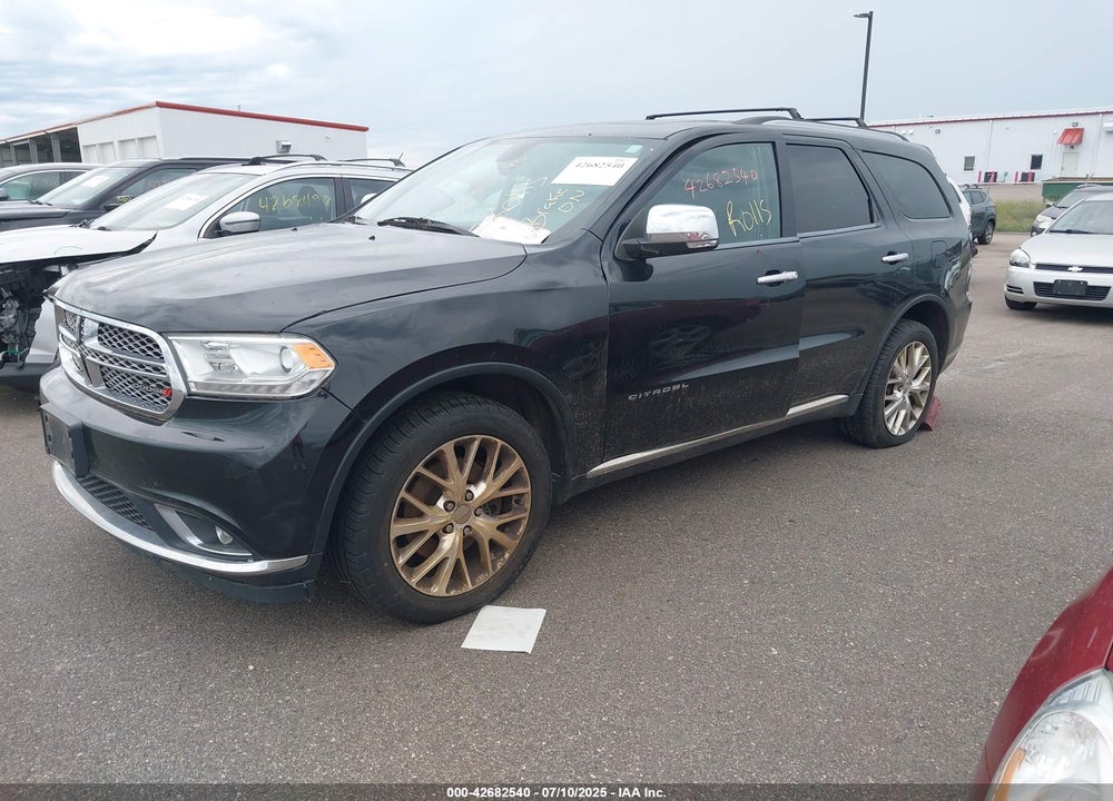 2014 DODGE DURANGO VIN: 1C4SDJET5EC314304