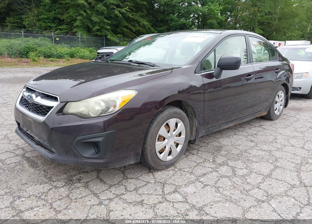 2012 SUBARU IMPREZA VIN: JF1GJAA62CG022510