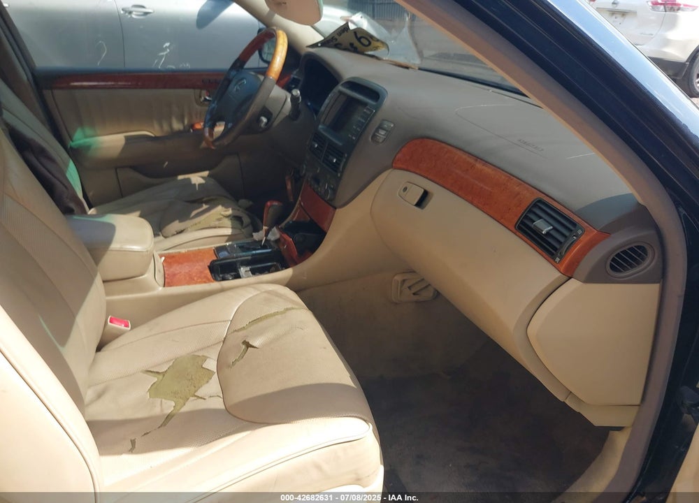 2005 LEXUS LS 430 VIN: JTHBN36F650182090
