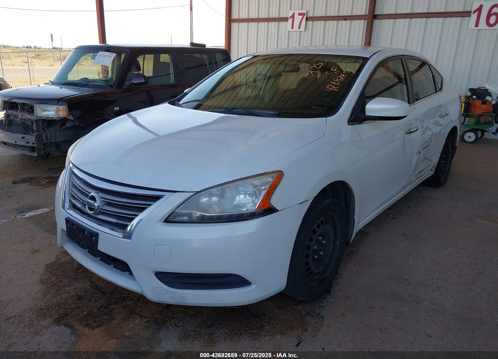 2014 NISSAN SENTRA VIN: 3N1AB7APXEY262501