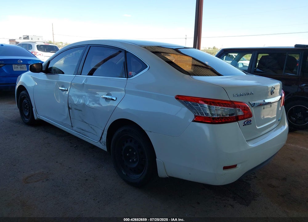 2014 NISSAN SENTRA VIN: 3N1AB7APXEY262501