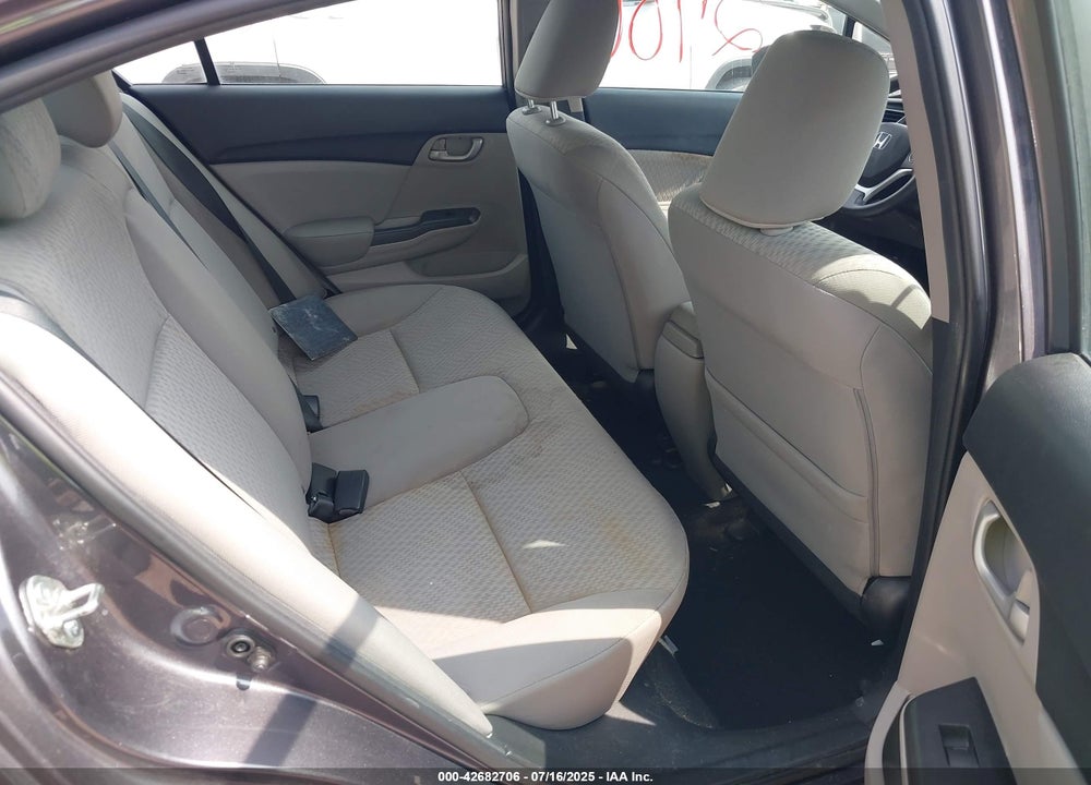 2015 HONDA CIVIC VIN: 19XFB2F54FE058695