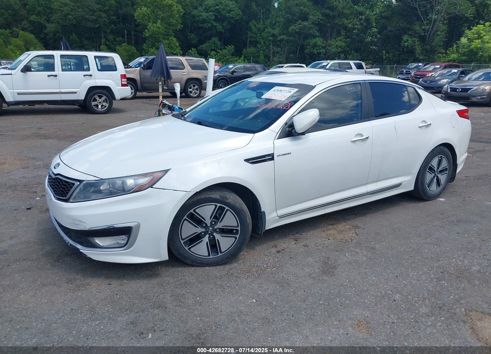 2013 KIA OPTIMA HYBRID VIN: KNAGM4AD9D5061669