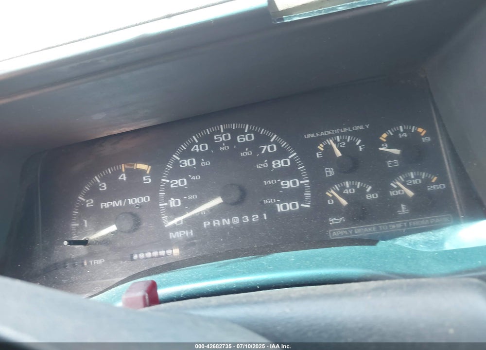 1995 CHEVROLET GMT-400 K1500 VIN: 1GCEK14K5SZ197067