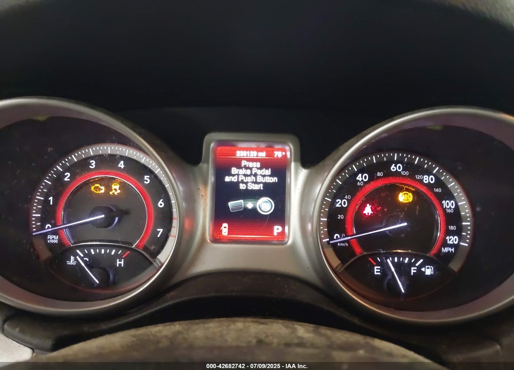 2014 DODGE JOURNEY SXT VIN: 3C4PDCBG9ET270532