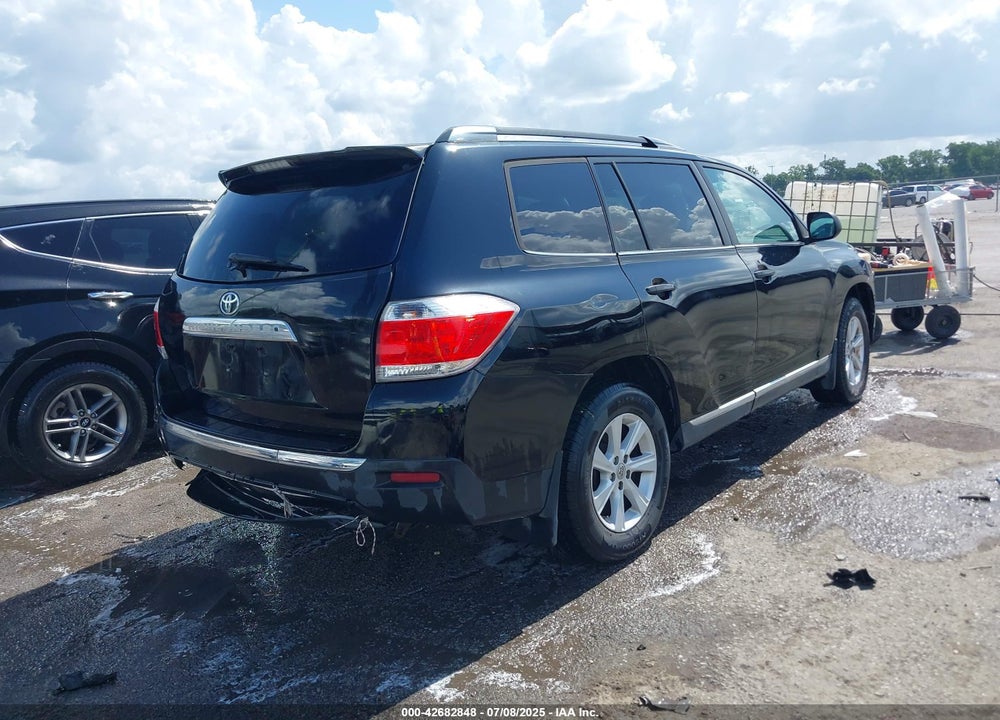 2012 TOYOTA HIGHLANDER SE V6 VIN: 5TDZK3EHXCS055915