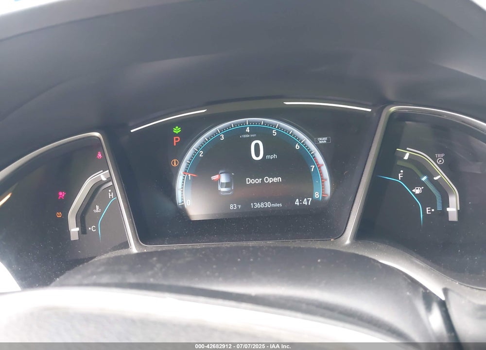2017 HONDA CIVIC VIN: 19XFC2F74HE014777