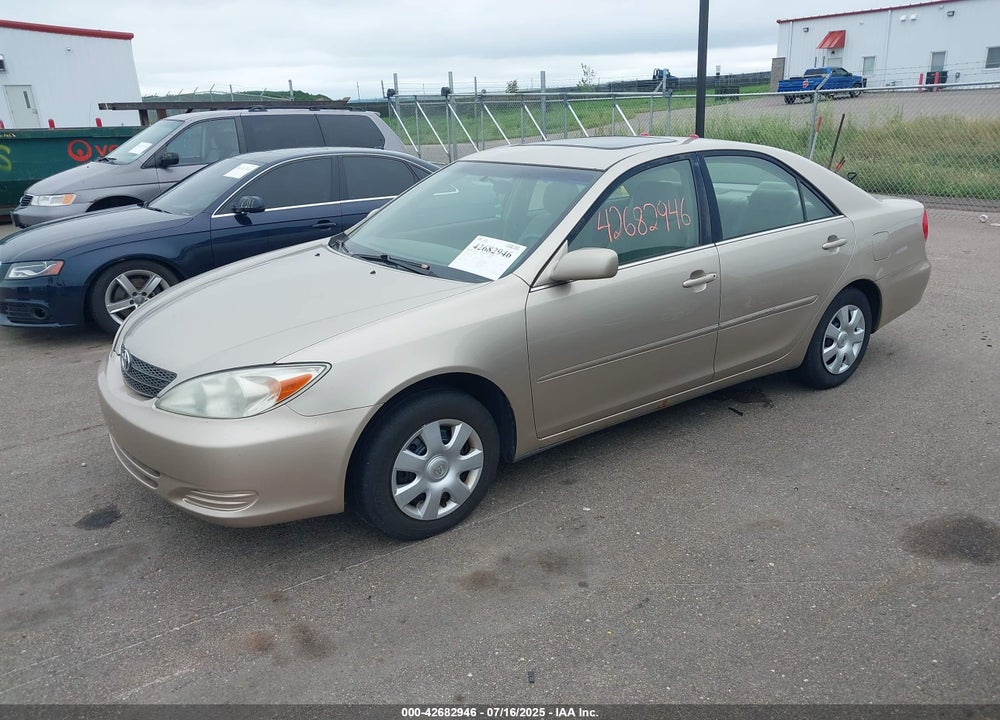 2002 TOYOTA CAMRY LE VIN: 4T1BE32K62U597611