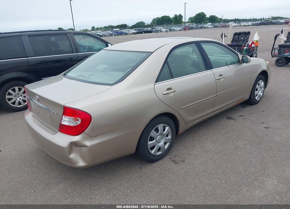2002 TOYOTA CAMRY LE VIN: 4T1BE32K62U597611