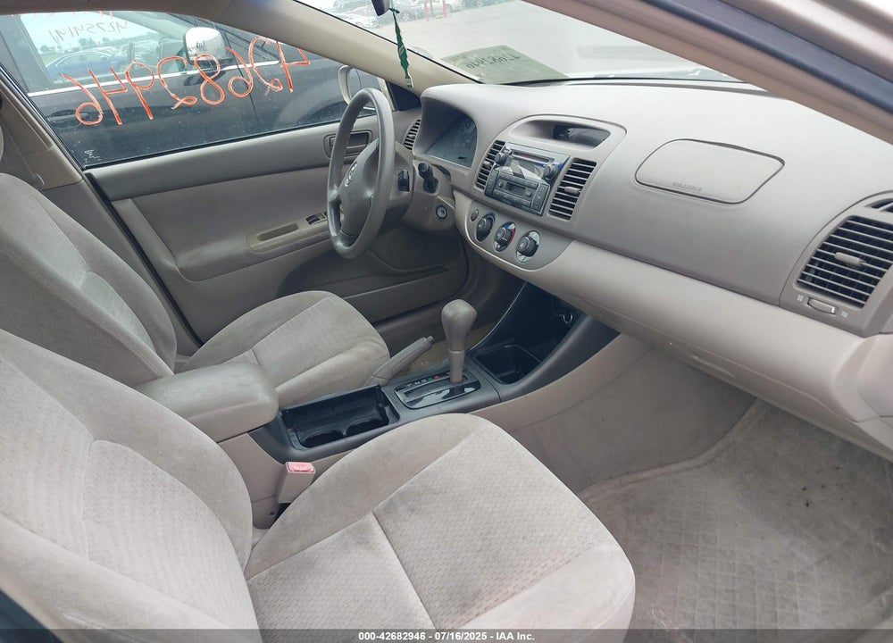 2002 TOYOTA CAMRY LE VIN: 4T1BE32K62U597611