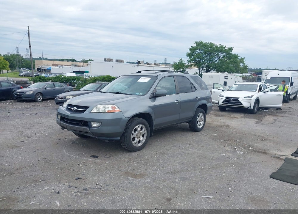 2001 ACURA MDX VIN: 2HNYD18681H529547