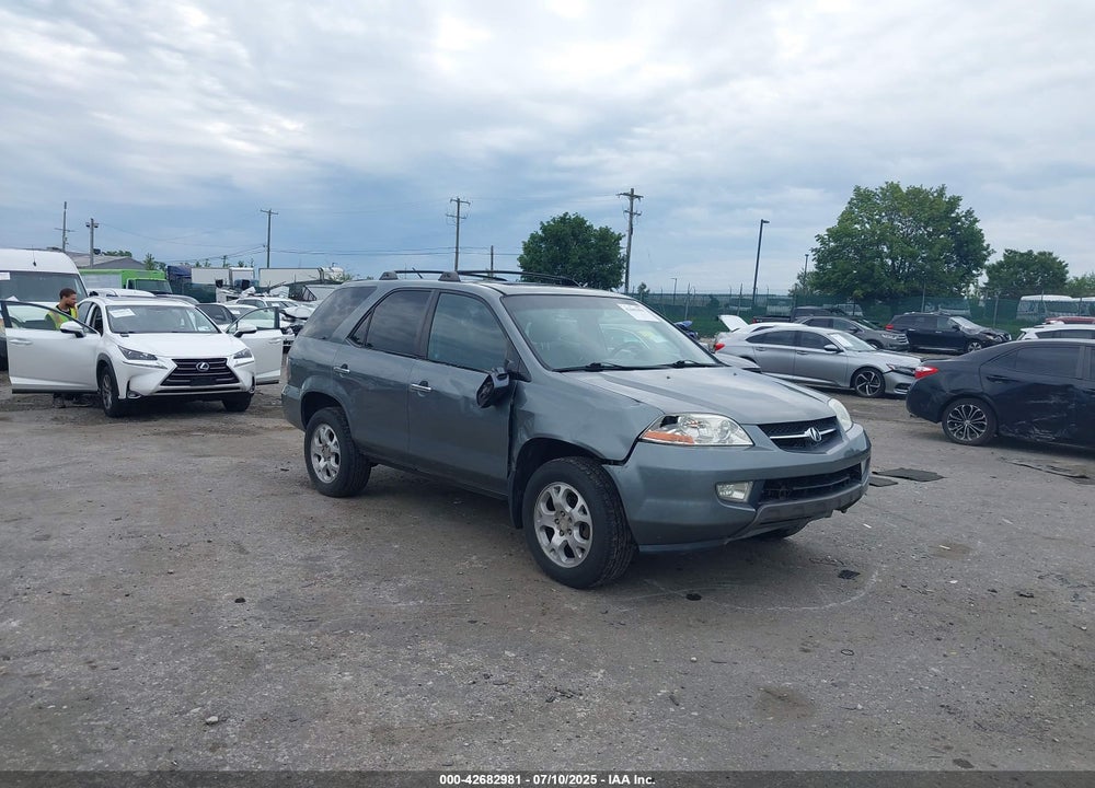 2001 ACURA MDX VIN: 2HNYD18681H529547