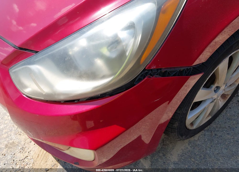 2013 HYUNDAI ACCENT VIN: KMHCU4AE8DU431263