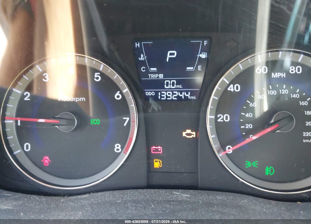 2013 HYUNDAI ACCENT VIN: KMHCU4AE8DU431263