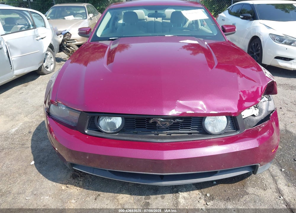 2011 FORD MUSTANG GT VIN: 1ZVBP8CF8B5116391