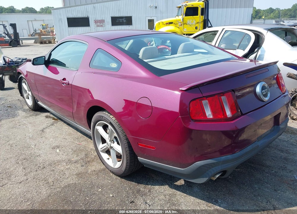 2011 FORD MUSTANG GT VIN: 1ZVBP8CF8B5116391
