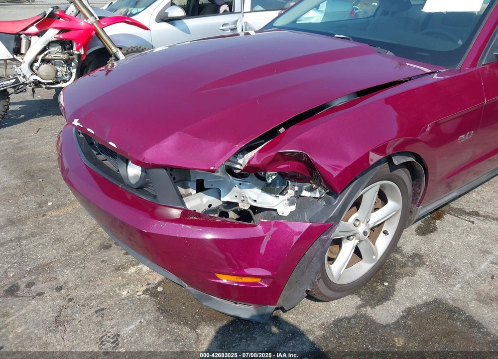 2011 FORD MUSTANG GT VIN: 1ZVBP8CF8B5116391