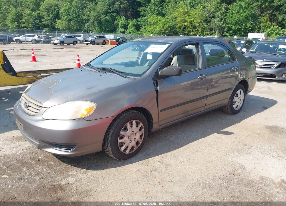 2004 TOYOTA COROLLA CE VIN: 2T1BR32E04C272603