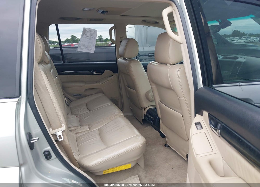 2005 LEXUS GX 470 VIN: JTJBT20X750094360