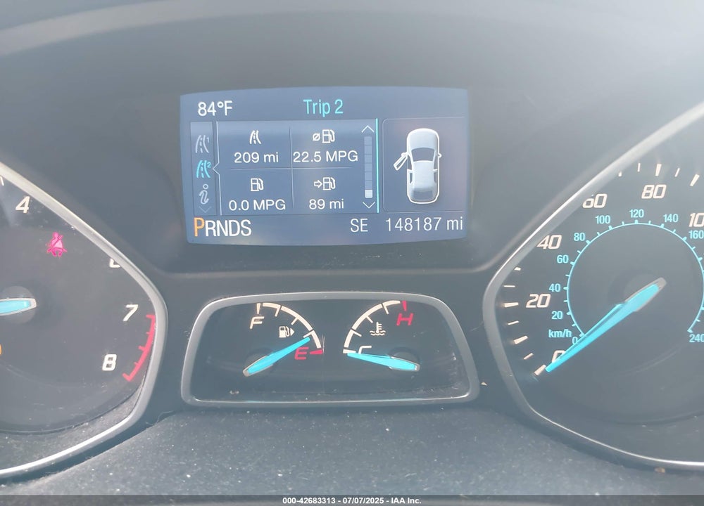 2014 FORD ESCAPE VIN: 1FMCU0GX0EUC85847