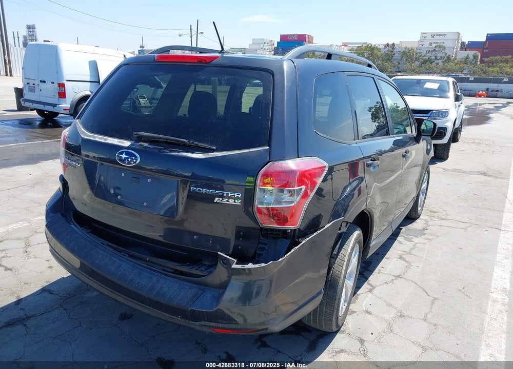 2015 SUBARU FORESTER VIN: JF2SJADC4FH549809