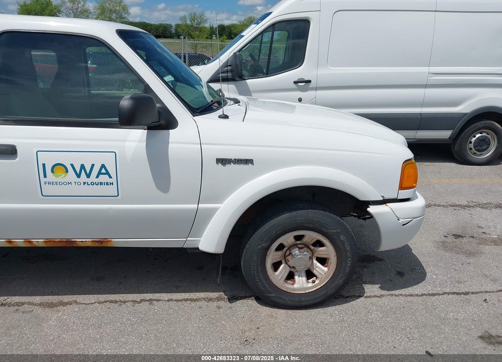2002 FORD RANGER EDGE/TREMOR/XLT VIN: 1FTYR44V12PB49923