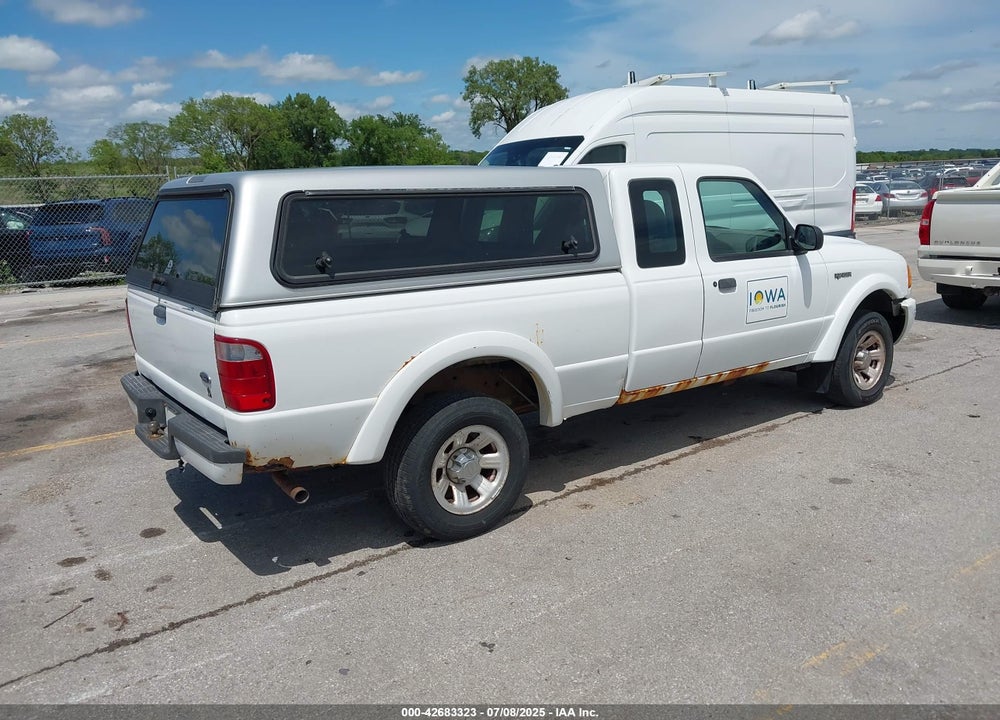 2002 FORD RANGER EDGE/TREMOR/XLT VIN: 1FTYR44V12PB49923