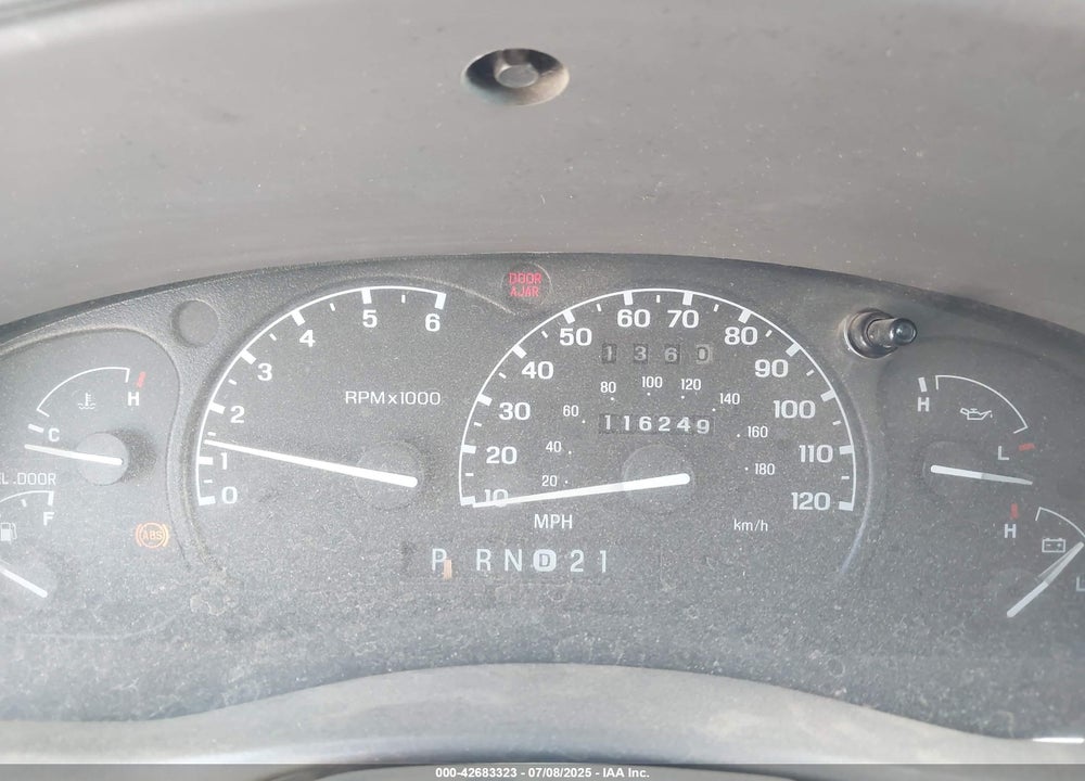2002 FORD RANGER EDGE/TREMOR/XLT VIN: 1FTYR44V12PB49923