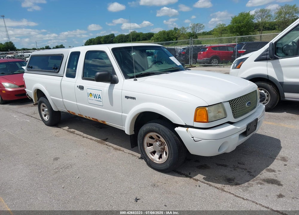 2002 FORD RANGER EDGE/TREMOR/XLT VIN: 1FTYR44V12PB49923