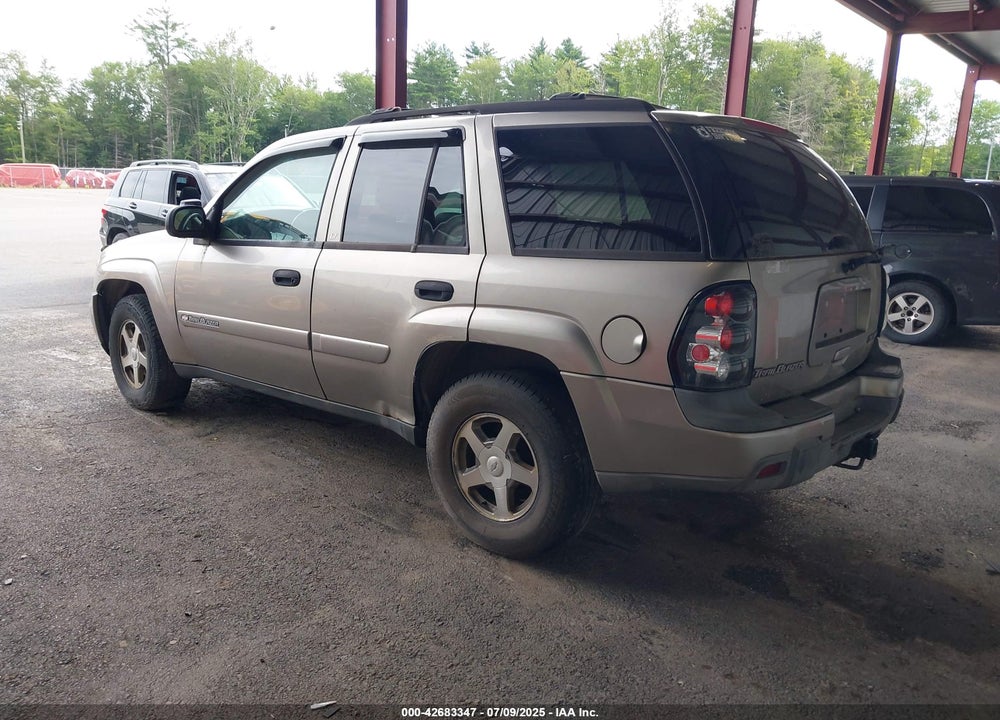 2003 CHEVROLET TRAILBLAZER LT VIN: 1GNDT13S232399196