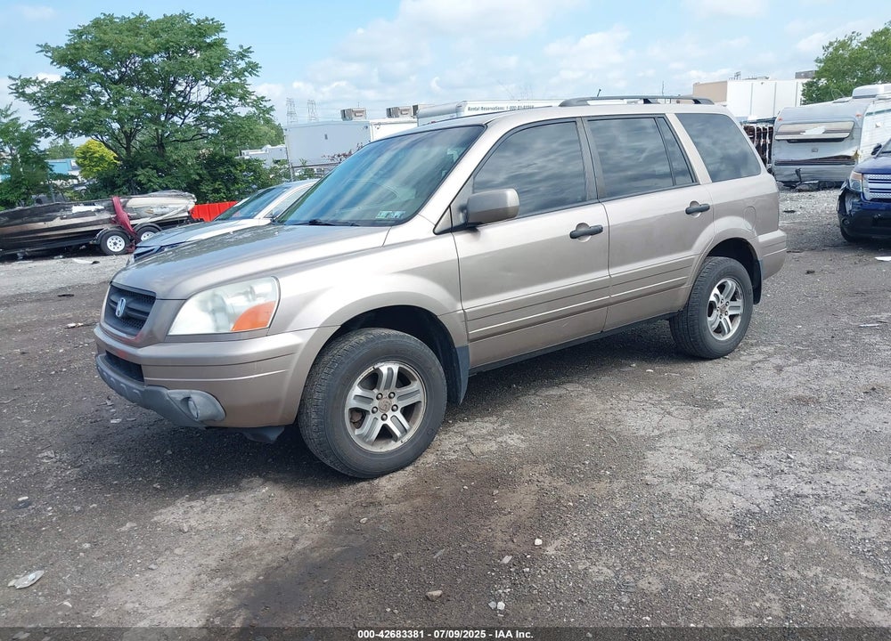 2004 HONDA PILOT EX VIN: 2HKYF18404H585069