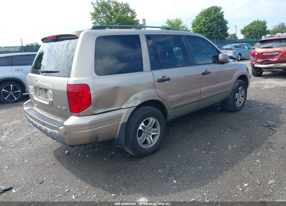 2004 HONDA PILOT EX VIN: 2HKYF18404H585069