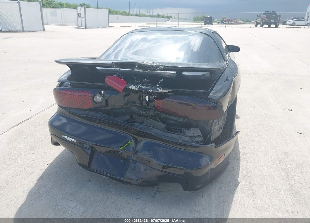1999 PONTIAC FIREBIRD TRANS AM VIN: 2G2FV22G0X2234332