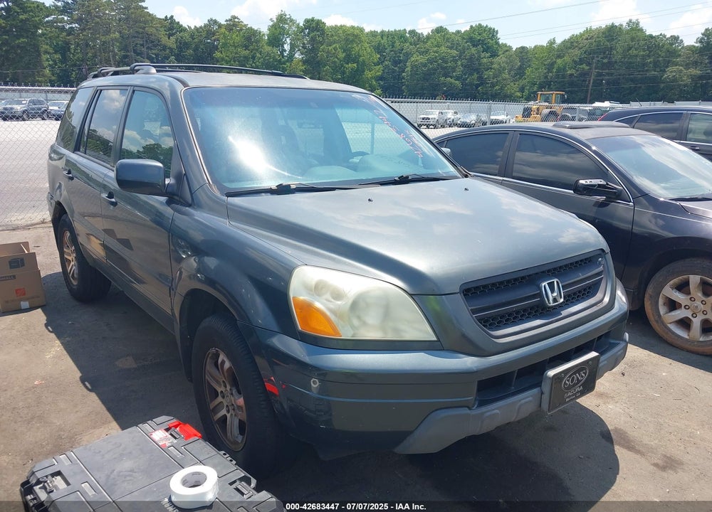 2003 HONDA PILOT EX VIN: 2HKYF18433H552517