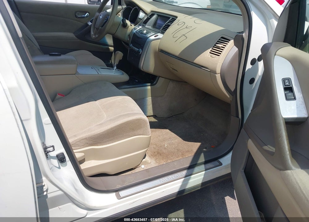 2012 NISSAN MURANO VIN: JN8AZ1MU6CW102860