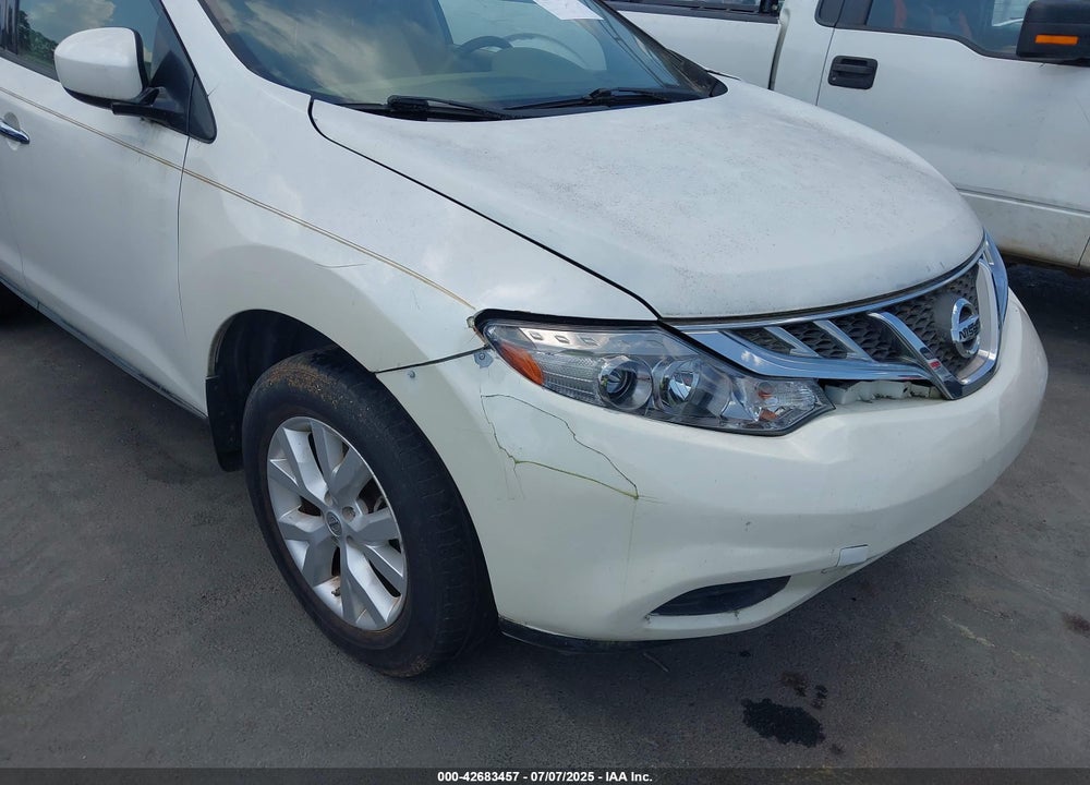 2012 NISSAN MURANO VIN: JN8AZ1MU6CW102860