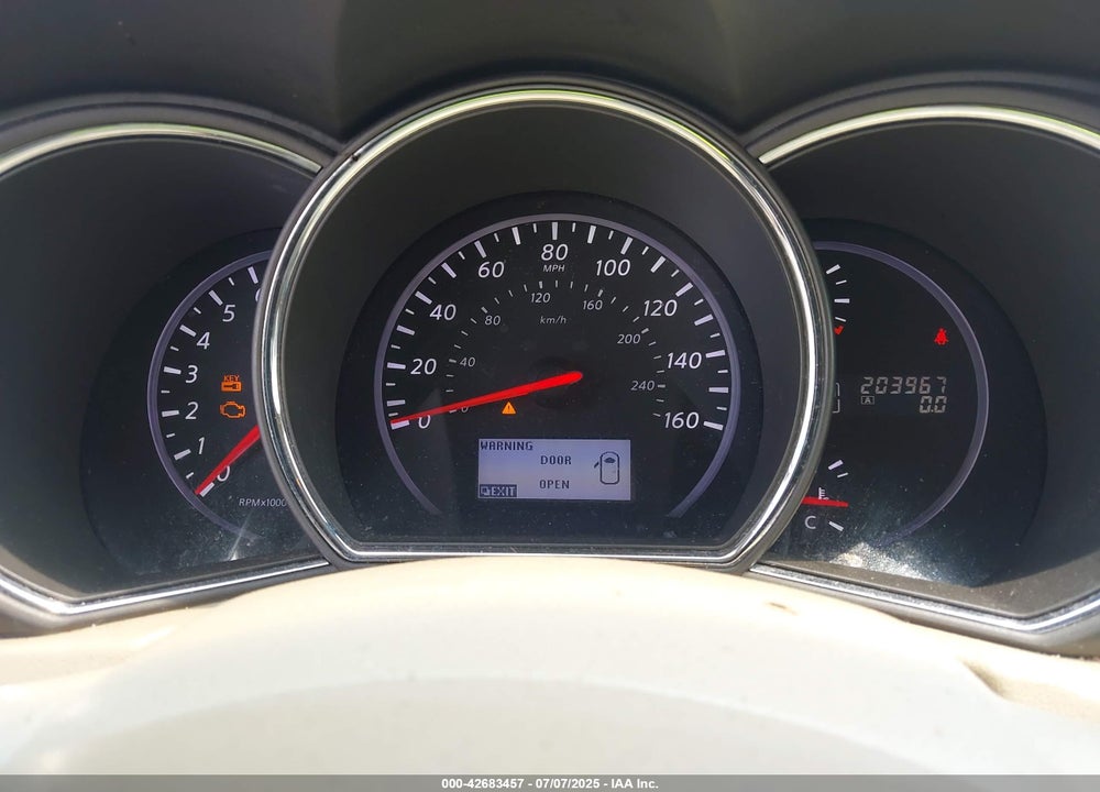 2012 NISSAN MURANO VIN: JN8AZ1MU6CW102860