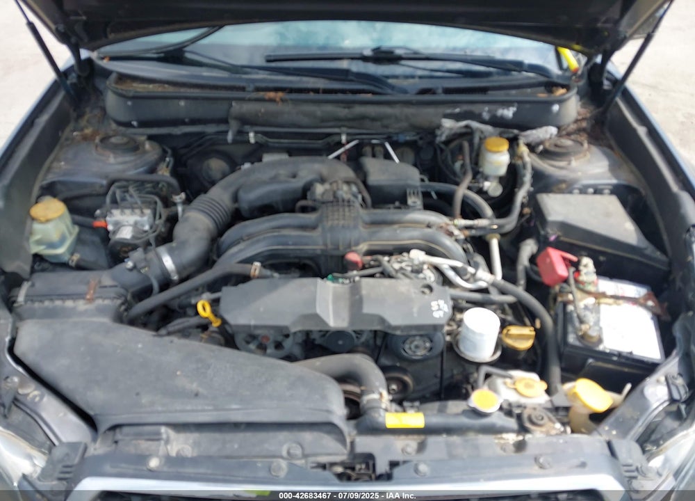 2013 SUBARU LEGACY VIN: 4S3BMBA6XD3024922