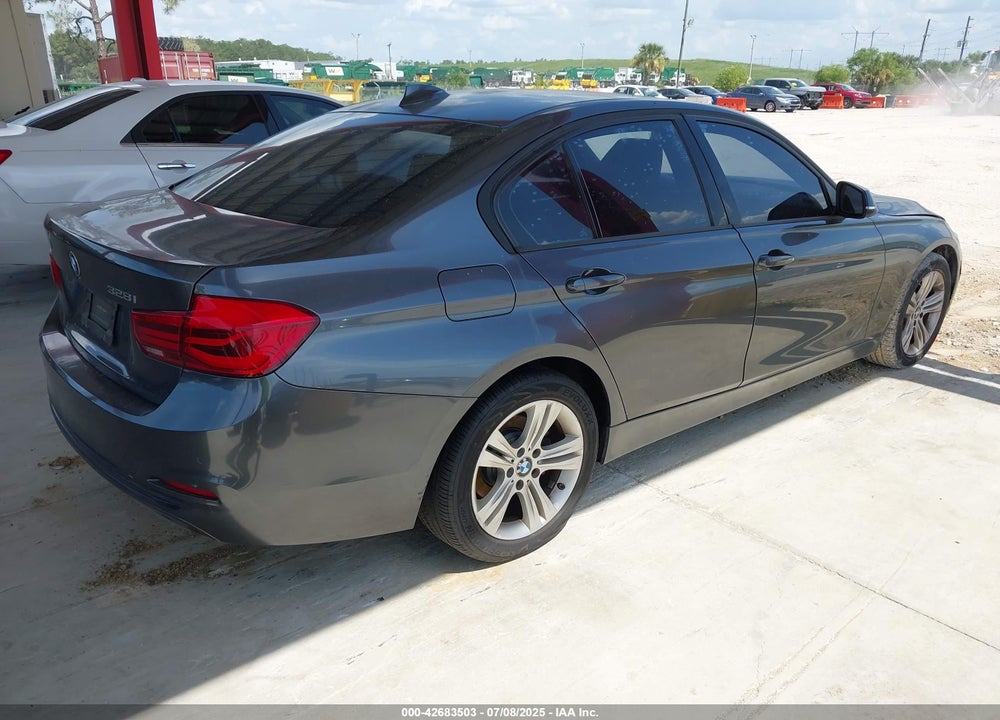 2016 BMW 3 SERIES VIN: WBA8E9G53GNT86708